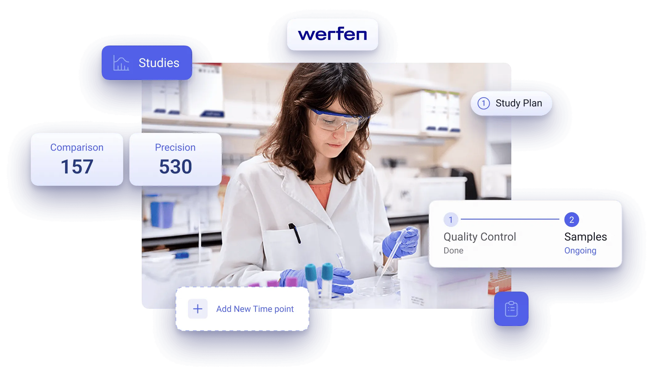 Werfen quality study plan interface
